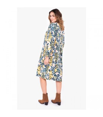 Brakeburn Trailing Shirt Dress (Multi) SS22